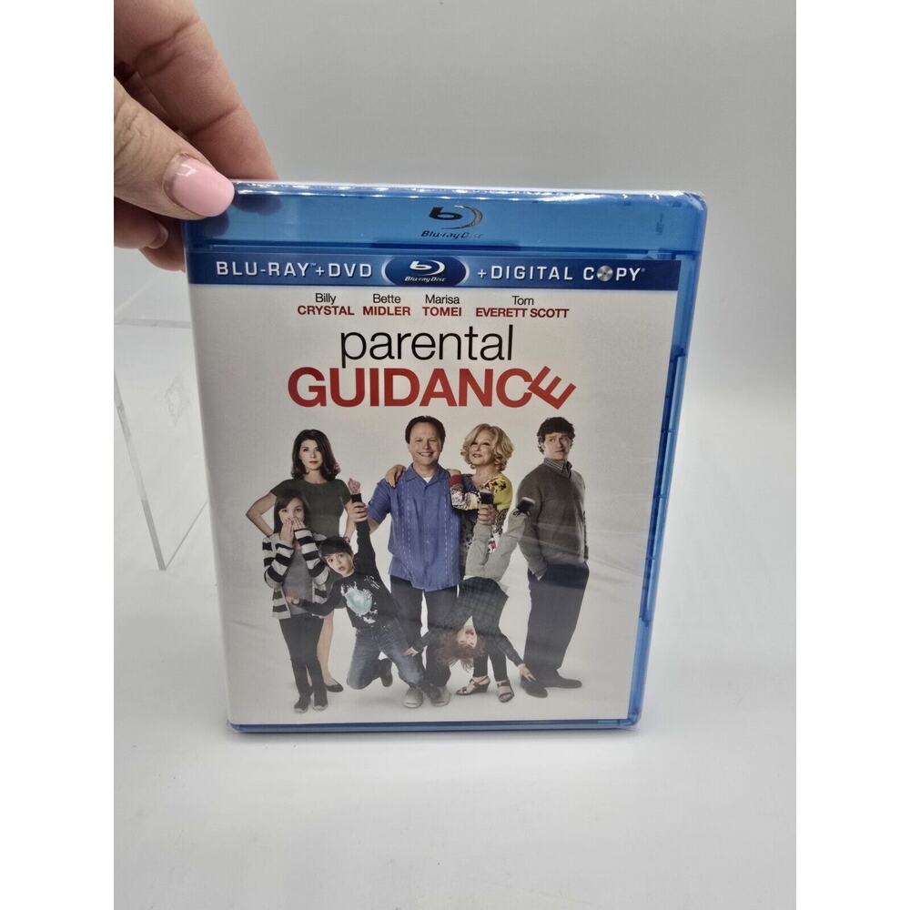 PARTENTAL GUIDANCE BLU-RAY + DVD + DIGITAL COPY MOVIE SEALED BILLY CRYSTAL